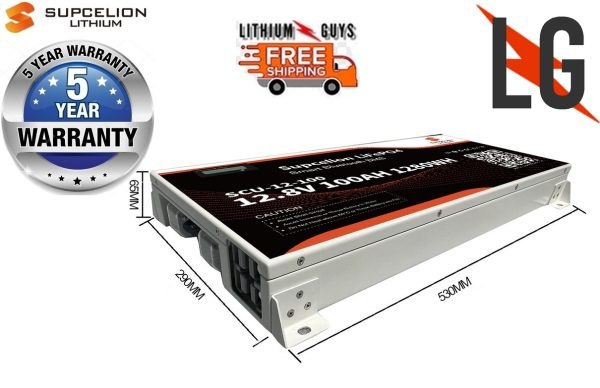 Supcelion LiFePO4 SCU12v 100Ah